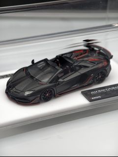 1/64 Tardis Lamborghini Aventador SVJ Dark Grey