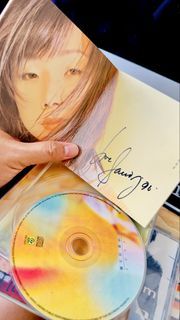 林忆莲 夜太黑 签名CD