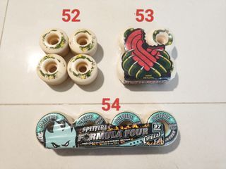 [CLEARANCE] Skateboard wheels (Dragon, Spitfire)