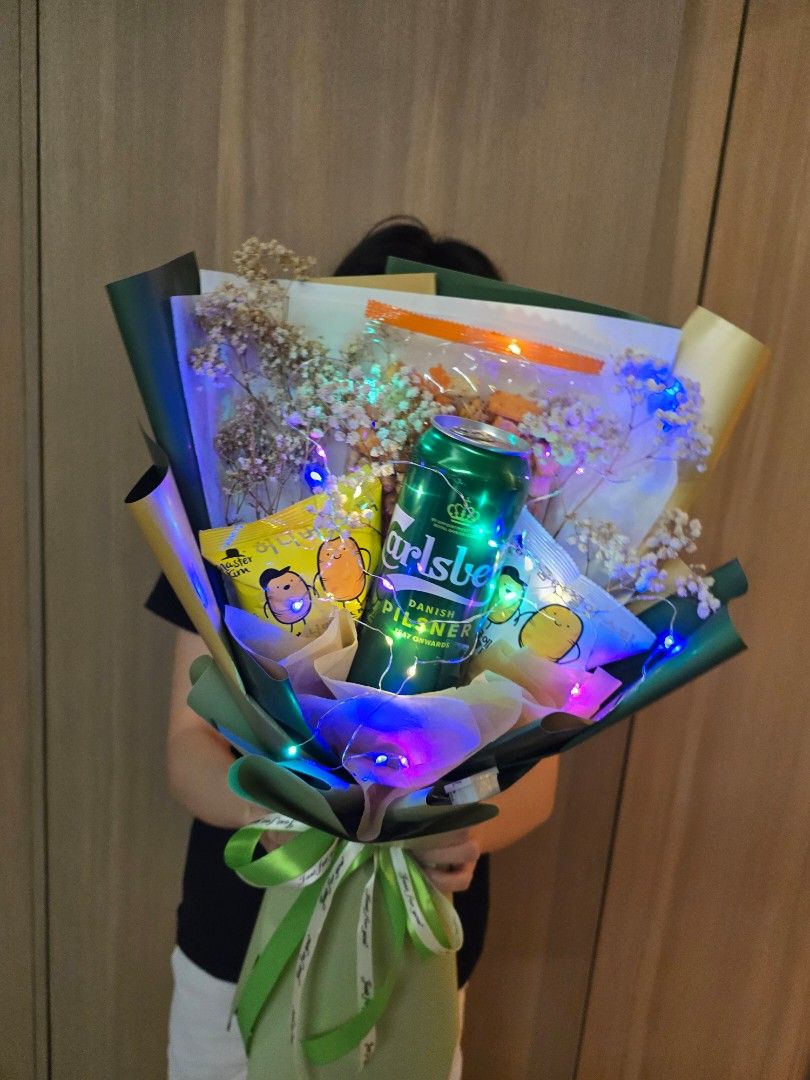 Teacher's DAY (Category: Flowers & Bouquets) located in Singapore. Submitted by pk.blossom (Listing ID 1443711098, Image 7). Description: surprise your dad with any of these bouquets,is not the nos of cans/btls , or how big the bouquet that he wants but is the heart of giving that he wants. from $48 n above.