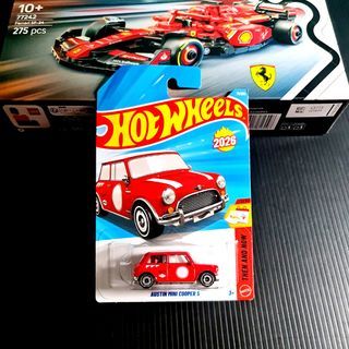 Hot Wheels Austin Mini Cooper S ( Red ) Hotwheels Then And Now