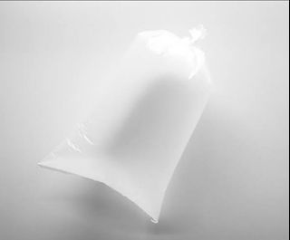 plastic bag of air