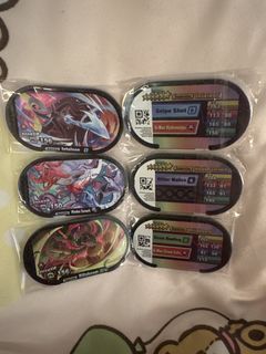 3 for $8 Pokemon mezastar galaxy 1 WTS - Inteleon, Hisuian zoroark , Rillaboom