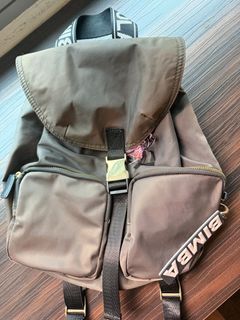 Bimba y Lola Nylon Backpack Grey