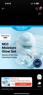 Torriden No.1 Moisture Glow Set Hydrating & Cooling