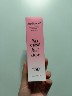 MediCube No Cast Just Dew PDRN Hydrating UV Serum SPF 50+ PA++++