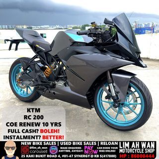 USED KTM RC200
