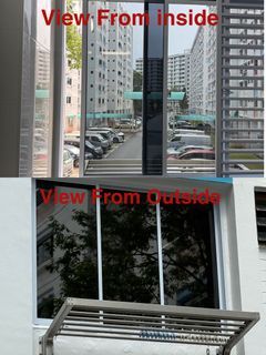 HDB/BTO/Condo Window Tint Installation | Heat & UV Block | Privacy Film