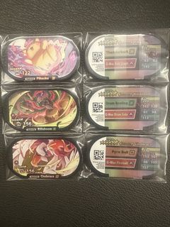 3 for $8 Pokemon Mezastar Galaxy 1 - Pikachu, Rillaboom, Cinderace