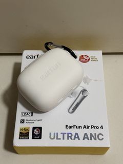 EarFun Air Pro 4 Ultra ANC Wireless Earbuds - White