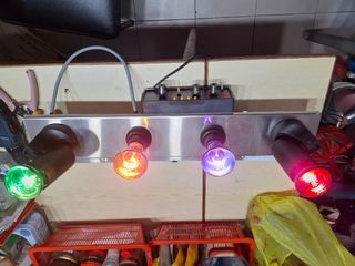 Old school disco lights set