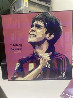 Ricardo Kaka "I belong to Jesus" Art Print