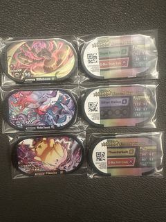WTS 3 for $8 Pokemon mezastar galaxy 1 - Rillaboom, Hisuian Zoroark, Pikachu