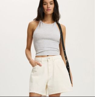 Cotton On 90s Denim High Waisted Shorts
