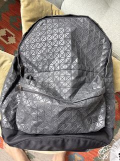 BAO BAO ISSEY MIYAKE Geometric Black Backpack