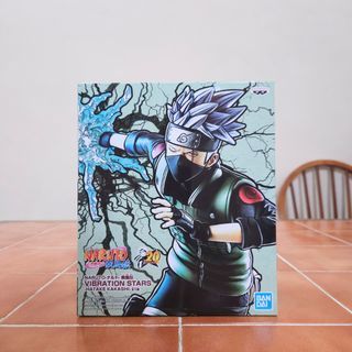 Naruto Vibration Star Hatake Kakashi Banpresto Shippuden 20th Anniversary Anime Figure Figurine