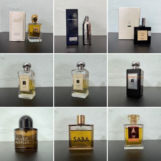 NICHE COLLECTION DECLUTTER #3 [Escapade Gourmande • Vanilla Absolu • Nuit de Megeve • Vetyver Cologne • Lime Basil & Mandarin • Myrrh & Tonka • Oliver Peoples • Saba • Terra Mia]