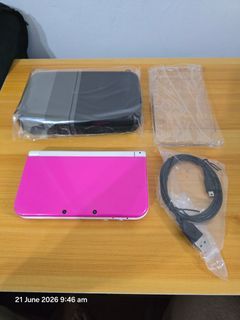 128GB Modded Nintendo new 2ds/3ds xl/ll pink set