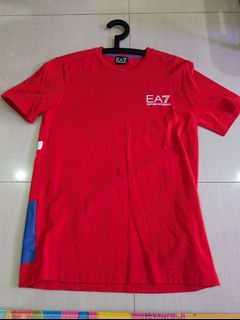 Emporio Armani EA7 Red T-Shirt