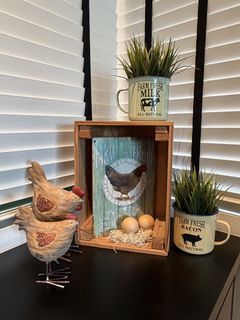 Farmhouse Chicken & Farm Fresh Decor Set