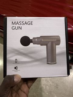 Massage Gun - Rechargeable, 4 Heads, USB Type-C