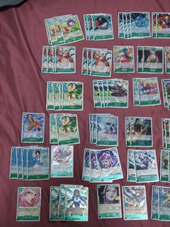 GREEN CUR Event mixed playables One Piece TCG