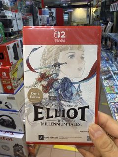 Nintendo switch 2 :  The adventure of ELLIOT , The millennium  tales … good game 👍👍👍good review.. hurry !!! While stock last …