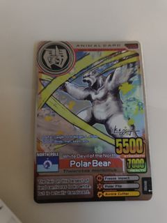 Animal Card Polar Bear White Devil of the North
