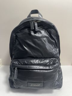 Givenchy Black Nylon Puffer Backpack