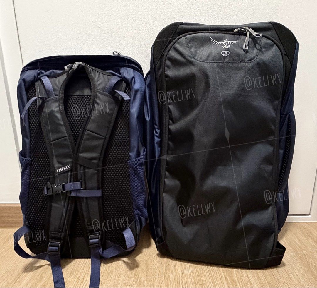 🏷️ BNIP Authentic Osprey Fairview 55 WINTER NIGHT BLUE Travel Backpack NAVY COLOR Trip Holiday (Category: Backpacks) located in Singapore. Submitted by kelliew.1276 (Listing ID 1445929905, Image 3). Description: Authentic Osprey Fairview 55L Travel Backpack in WINTER NIGHT BLUE 40L + 15L Daypack (RRP: US$240 or S$359 Slightly negotiable for keen buyers 🙌🏼 FREE RAIN COVER in LAVENDER COLOR Selling becos I bought wrong version 😭 Comes with Auth