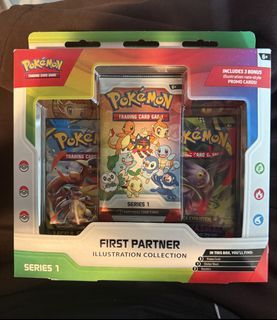 Pokemon First Partner Illustration Collection Series 1