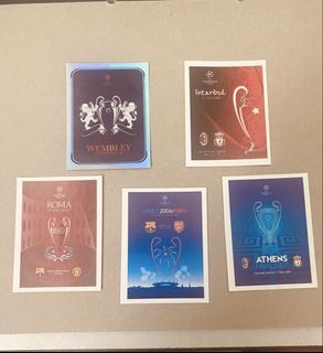 UEFA Champions League final stickers