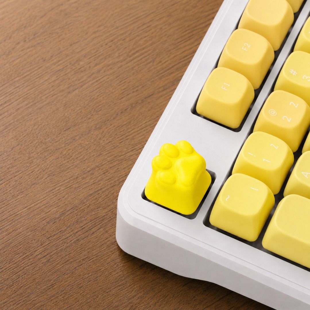 3D Printed Cat Paw Artisan Keycap for Mechanical Keyboards (Category: Computer Keyboard) located in Singapore. Submitted by printeex (Listing ID 1446099728, Image 4). Description: 🐾 Cat Paw Keycap – Cute Artisan Keycap for Mechanical Keyboard 🐾 Add a touch of cuteness to your keyboard setup with this adorable Cat Paw Keycap! Perfect for cat lovers, gamers, and anyone who wants a unique desk aesthetic. ✨ Product Features • Cute 3D cat paw design