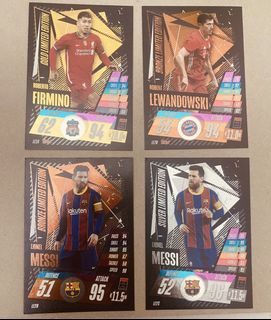 Limited Edition  Messi, Firmino, Lewandowski