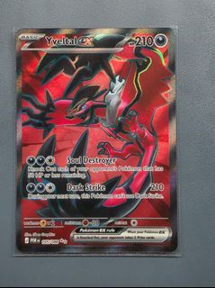 Yveltal EX 105/088 Pokemon Card