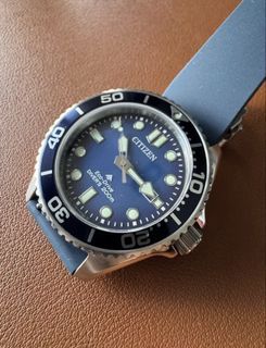 LNIB Citizen BN0260-54L 40mm Promaster Eco-Drive 200M Ocean Blue Divers Dive Watch