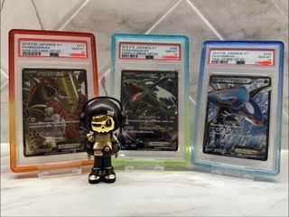 PSA 10 Pokemon Groudon, Rayquaza, Kyogre EX