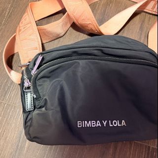 BIMBA Y LOLA Black Nylon with Strap