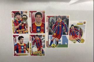 Panini Lionel Messi Sticker Lot