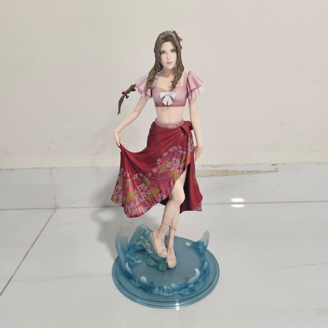 Static Arts Final Fantasy VII Rebirth Aerith Gainsborough swimsuit version (Category: Toy Figures) located in Singapore. Submitted by leavecontact (Listing ID 1446353358, Image 1). Description: used. no box. as per photo..