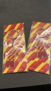 WTT Jolibee Coca-Cola 2026 Football Jersey Keychain (Spain)