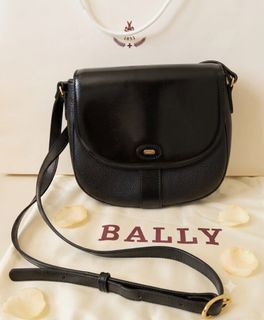 Rare! Bally full leather bag crossbody / shoulder