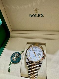 Rolex Datejust 41, Oystersteel and yellow gold. New 2026 model