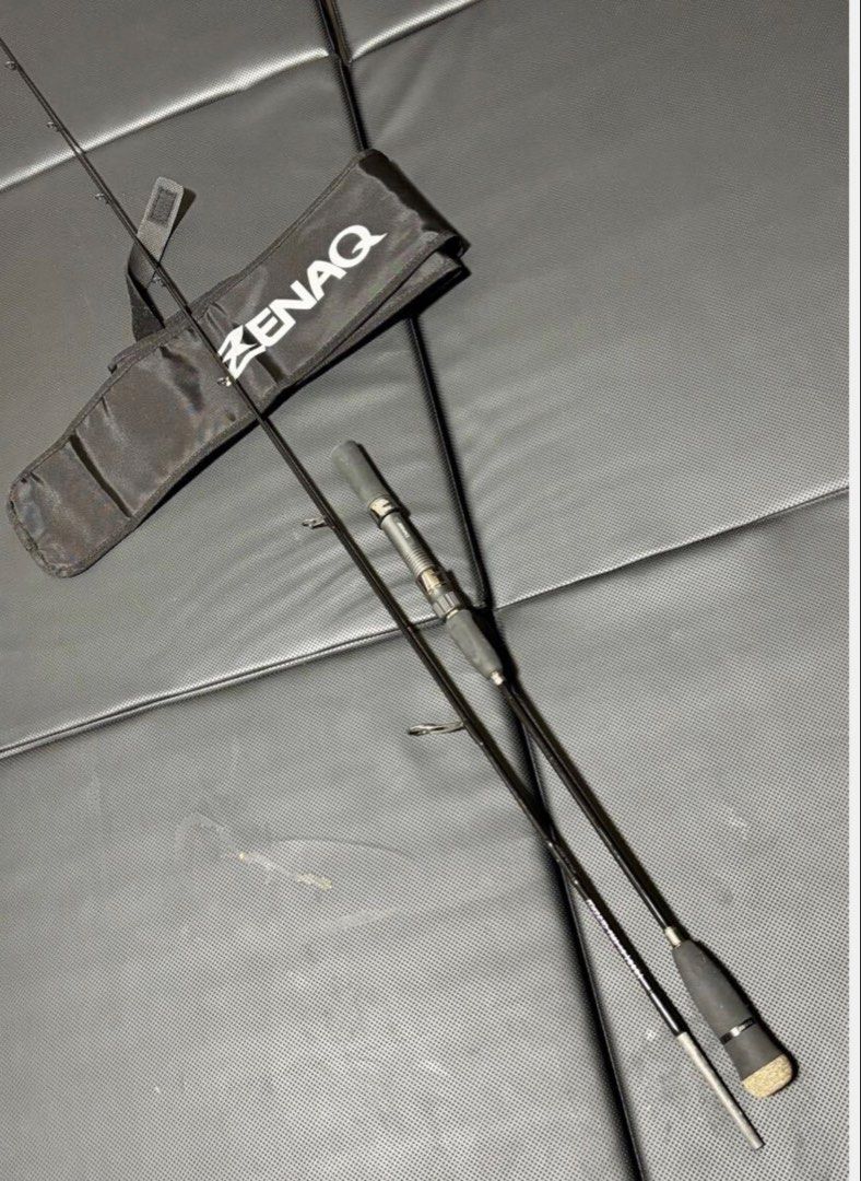 ZENAQ IKARI FS63-1.5 ( Spinning ) (Category: Fishing) located in Singapore. Submitted by Muezzas (Listing ID 1441685508, Image 1). Description: Zenaq FOKEETO IKARI FS63-1.5 (Spinning model). *The grip is detachable (separate/one and a half type). [Guides] ・TORZITE ring specifications (photos take precedence) [Condition] ・Blank/Guides: No rust or cracks are visible to the naked eye. It can be used without any problems for actual fishing. ・Separate