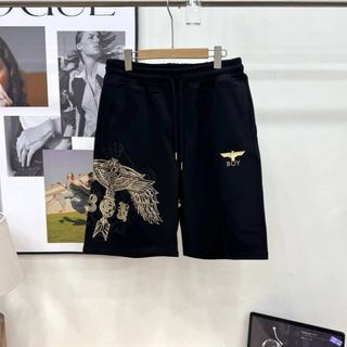 BOY London Golden Eagle Printed Sweat Shorts Black