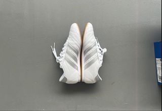 Adidas Sambas Silver White Taekwondo Sneakers