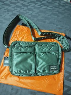 Porter Yoshida & Co. Tanker Crossbody Bag - Green