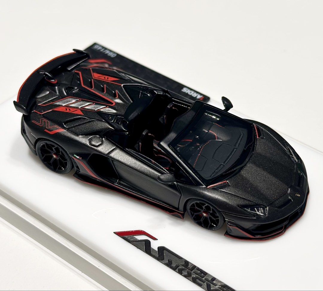 Tardis 1/64 Lamborghini Aventador SVJ Roadster in Dark Grey with detachable roof top (Category: Vehicle & Diecast Models) located in Singapore. Submitted by unusual64 (Listing ID 1441933124, Image 4). Description: New Arrival Tardis 1/64 Lamborghini Aventador SVJ Roadster in Dark Grey with detachable roof top. Special release limited 149pcs with display case. Collect at Ubi Oxley BizHub or by registered mail for $3.50.