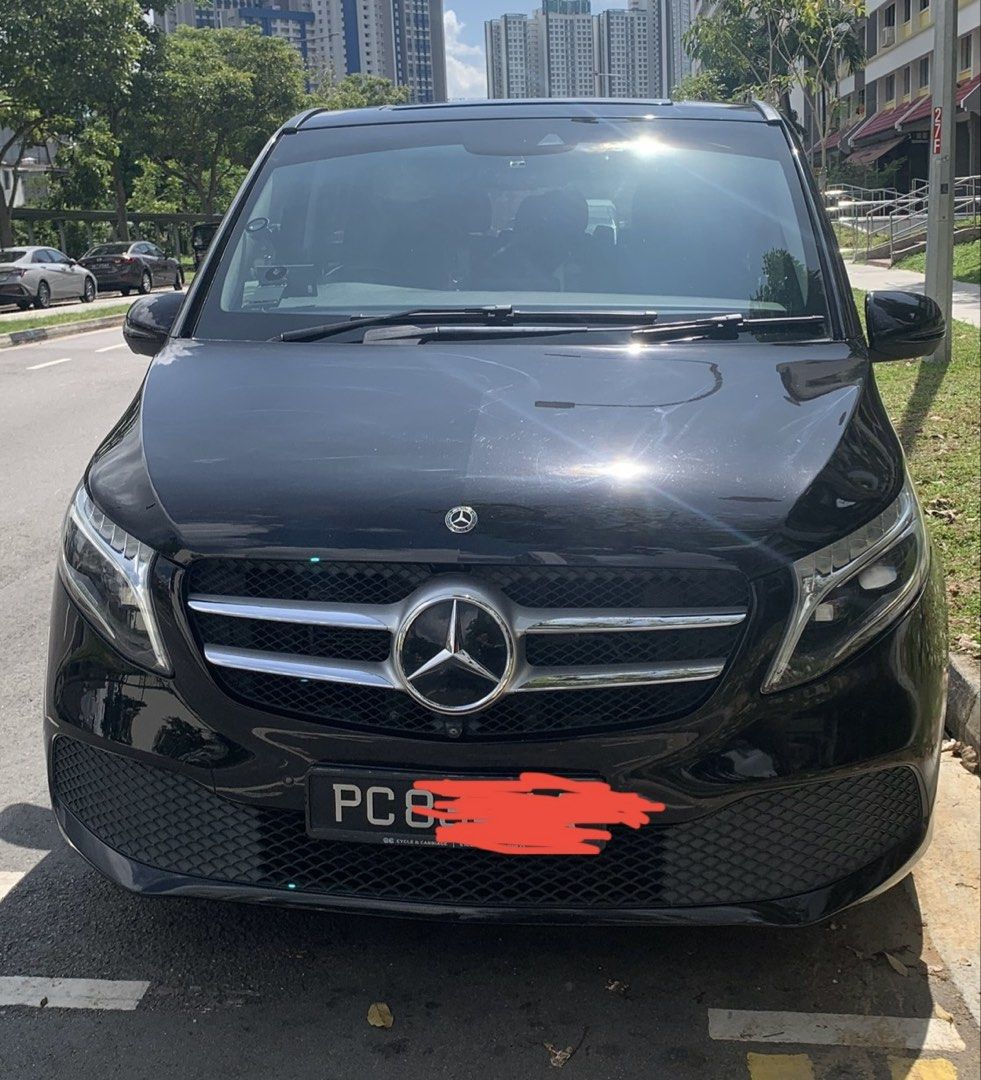 Mercedes Benz v220d for Rent (PHV) (Category: Car Rental) located in Singapore. Submitted by Quick_Deals88 (Listing ID 1442131188, Image 1). Description: Mercedes Benz v220d for rental Long wheelbase 9 seater P Plate, must have BDVL PHV ready Deposit $1000 Weekly : $945 Can drive into Malaysia Must have minimum 2 years driving experience..