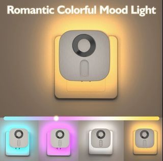 Motion Sensor Night Light RGB Backlight | Plug-in Auto On/Off Cabinet Wardrobe Light